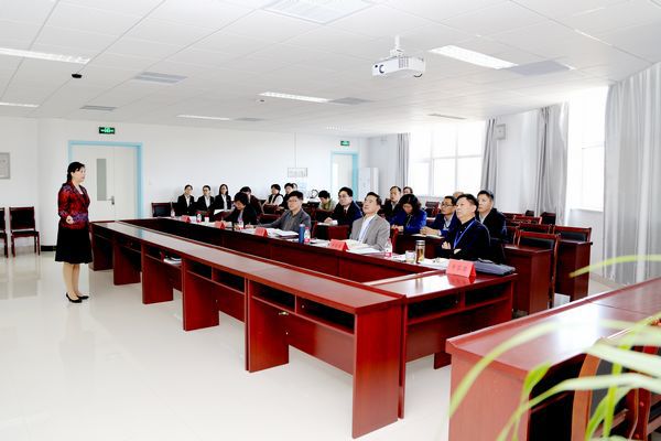 专家石岩、刘焕阳、陈廷等听取专业剖析和课程分析