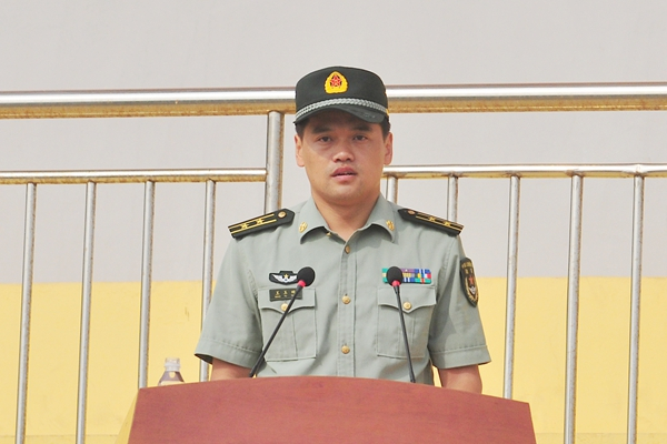 71602部队副参谋长王玉田讲话