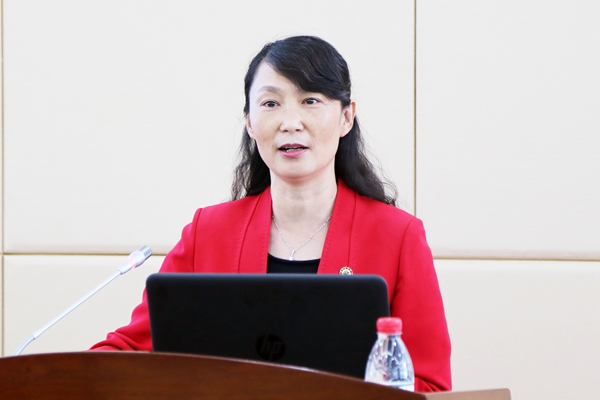 校长管英俊作临床医学专业认证工作汇报