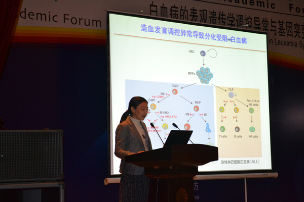 上海交通大学医学院附属瑞金医院王侃侃研究员作报告